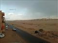 أمطار خفيفة بمدينة الطور (1)