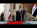 الرئيس الإيراني حسن روحاني في زيارة أرشيفية لبغداد