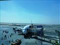 استقبال أول رحلة لطائرة طيران الإمارات (4)