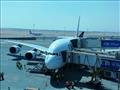 استقبال أول رحلة لطائرة طيران الإمارات (2)