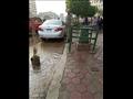 أمطار غزيرة في مصر الجديدة 