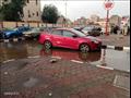 أمطار غزيرة في مصر الجديدة 