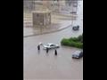 غرق شوارع مدينة العبور بسبب هطول الأمطار