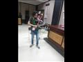 عزف على الكمان فى مسابقات اسبوع شباب الجامعات