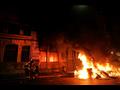 رجال الإطفاء يتدخلون لإخماد حريق في مقر صحيفة إلمي