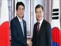 رئيسا وزراء اليابان وكوريا الجنوبية
