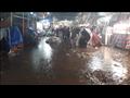 سقوط أمطار غزيرة على كفر الشيخ