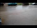 سقوط أمطار في شوارع المنيا