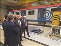وزير النقل يتفقد مصنع ترانسماش لعربات مترو الأنفاق (3)