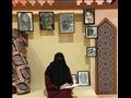 عزية عبد الغني رسامة تشارك لأول مرة في معرض تراثنا