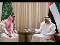 محمد بن زايد يستقبل الأمير خالد بن سلمان