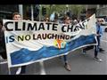 متظاهرون من أجل المناخ في مدينة ملبورن الأسترالية