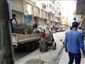 إيقاف أعمال بناء مخالف في الإسكندرية (2)