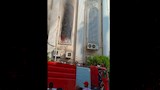 حريق  فى كنيسة مارجرجس