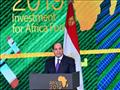 الرئيس عبدالفتاح السيسي في مؤتمر افريقيا 2019