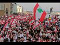 المتظاهرين في بيروت