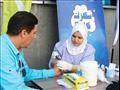 فحص 200 مريض بحملة سكرك كام في بورسعيد