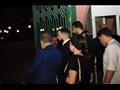 وصول أخو هيثم أحمد زكي إلى مسجد الشرطة 