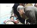 محافظ كفر الشيخ يزور الطفلة شروق ضحية التعذيب