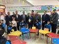 السفير الياباني يتفقد المدرسة المصرية اليابانية بالطور