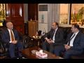 لقاء المحافظ مع رئيس مجلس إدارة شركة غاز مصر