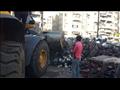 إزالة اشغالات باعة قطع غيار السيارات المستعملة ببورسعيد
