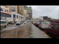 أمطار الفيضة الصغرى تغرق شوارع الإسكندرية
