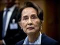 الزعيمة البورمية اونغ سان سو تشي في محكمة العدل ال