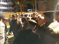 محافظ بورسعيد في موقع حادث أتوبيس العمال