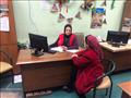 موظفات وزارة المالية خلال إجرائهن الفحوصات الطبية ضمن مبادرة صحة المرأة