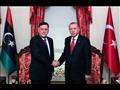 الرئيس التركي أردوغان وفايز السراج