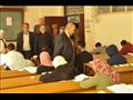 رئيس جامعة المنيا يتفقد لجان امتحانات