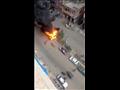 حريق بكشك مواد بترولية بالاسكندرية