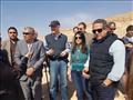 وزيرا السياحة والآثار يصطحبان سفراء الدول الأجنبية في جولة داخل تل العمارنة (10)