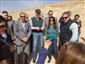 وزيرا السياحة والآثار يصطحبان سفراء الدول الأجنبية في جولة داخل تل العمارنة (11)