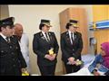 ضباط قطاع حقوق الإنسان يدعمون مستشفى الأورمان بالأقصر (13)