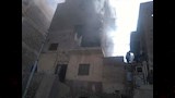 انفجار اسطوانة بوتاجاز ارشيفية                    