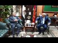 محافظ بورسعيد ووزير المالية