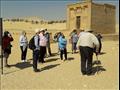 وفد سياحي يزور آثار المنيا (1)