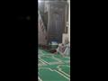 الزوج خلال تواجده في المسجد