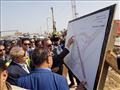 وزير النقل ومحافظ المنيا يتفقدان أعمال إنشاء محور سمالوط (8)