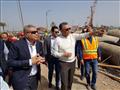 وزير النقل ومحافظ المنيا يتفقدان أعمال إنشاء محور سمالوط (9)