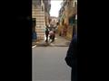 مصراوي في موقع الحادث بشارع القرنفل (2)