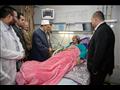 شيخ الأزهر يزور مصابي تفجير الدرب الأحمر الإرهابي  بمستشفى الحسين 2