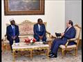  لقاء السيسي ووزير خارجية بوروندي