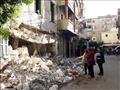 انهيار أجزاء من عقار في الإسكندرية (5)