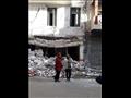 انهيار أجزاء من عقار في الإسكندرية (3)