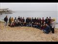 مشاركة طلاب المدارس في إطلاق سلاحف مهددة بالانقراض في البحر المتوسط (1)