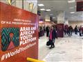 مطار أسوان يستقبل المشاركين‏ بملتقى الشباب العربي الأفريقي (4)