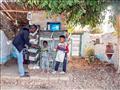 أول مكتبة أطفال بجزيرة هيسا النوبية